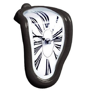 <span class=keywords><strong>Reloj</strong></span> de fusión moderno Mesa creativa Dali Relojes de pared Escritorio <span class=keywords><strong>Reloj</strong></span> de fusión de plástico Cuarzo analógico para el hogar Oficina Sala de estar - Product Image 3