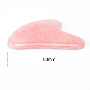Strumento <span class=keywords><strong>per</strong></span> Massaggio Facciale Gua Sha in Vari Materiali: <span class=keywords><strong>Pietra</strong></span> di <span class=keywords><strong>Giada</strong></span>, Quarzo Rosa Naturale, Ametista <span class=keywords><strong>per</strong></span> il <span class=keywords><strong>Viso</strong></span> - Product Image 4