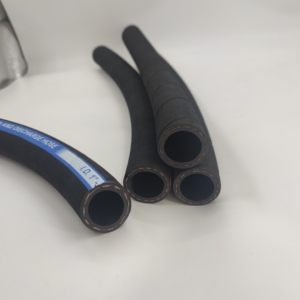 צינור דלק בלחץ נמוך 1 אינץ' <span class=keywords><strong>SAE</strong></span> <span class=keywords><strong>J30</strong></span> <span class=keywords><strong>R6</strong></span> בעל חדירות נמוכה עמיד לדלק בנזין ודיזל עבור מערכת פליטה של משאיות רכב - Product Image 3