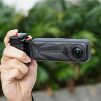 Poignée magnétique à dégagement rapide pour caméras d'action avec télécommande sans fil 10M pour Insta360 X5 X4 Air, DJI Action 6 5 Pro, GoPro 13 12 11