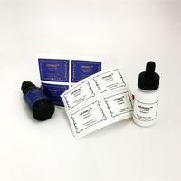 Impression d'étiquette de flacon personnalisée d'huile essentielle adhésive de 10 ml, étiquettes en vinyle pour bouteilles d'huile essentielle de 30ml
