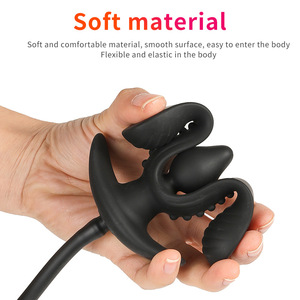 Massaggiatore Intimo in Silicone Sicuro per il Corpo, Certificato CE, Impermeabile, con Telecomando, Design Espandibile, Giocattoli Sessuali Anali - Product Image 5
