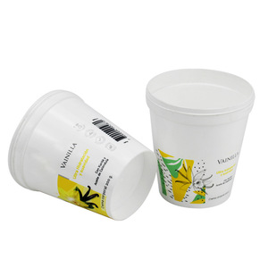 Crème corporelle à la vanille en pot plastique 500 g ultra hydratante avec huile de coco et beurre de cupuaçu - Product Image 2
