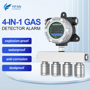 4'ü 1 Arada Difüzyon Tipi Gaz Dedektörü, Zehirli ve Zararlı Çoklu Gaz Dedektörü: Amonyak, Hidrojen Sülfür, VOC, Formaldehit - Product Image 1