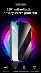 <span class=keywords><strong>Film</strong></span> de protection d'écran de confidentialité en verre trempé ultra-résistant WiWU 9H Grade AAA anti-poussière à bordure complète pour iPhone 16 360 °   Anti-espionnage - Product Image 2