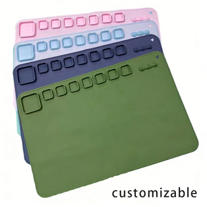 แผ่นรองวาดภาพซิลิโคนเกรดอาหารสำหรับเด็ก ทำความสะอาดง่าย ของเล่นสำหรับเด็ก - Product Image 1