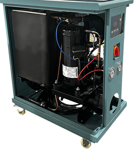 Equipo enfriador industrial de 3HP con motor de bomba de control inteligente flexible que ahorra espacio, refrigerado por agua y a prueba de explosiones - Product Image 3