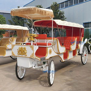 Autobús Turístico Estándar para 7-10 Pasajeros y Autobús de Transporte de Pasajeros, Vehículo Turístico Eléctrico, Carruaje Turístico a Caballo en Venta - Product Image 3