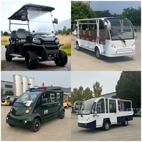 Voiturette de golf électrique chinoise de luxe 2 places 48V 72V 3.5KW 5KW : Buggy tout-terrain 4 roues