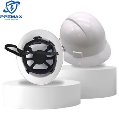 Adjustable ABS Work Helmet ANSI Z89.1 Approved 6-Point Suspension Construction Safety Helmets