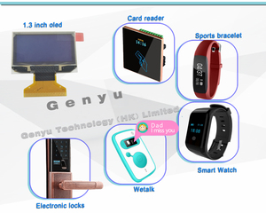 1.3/1.45/2.4 inch Genyu lcd white or yellow oled mono display sd card smart watch China market factory price wholesale - Product Image 6