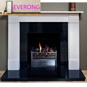 Cheminée en pierre calcaire portugaise Rosal, style européen moderne - Product Image 6