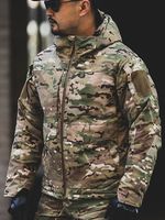 Vêtements Tactiques G8 M65 Spy Puffer Softshell Imperméable Noir Camouflage Polaire Hommes Extérieur Hiver Vestes Tactiques