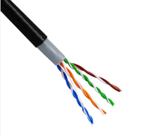 Cat5e 24AWG brin pur cuivre nu Condoctor fil 350Mhz UTP Lan câble pour centre commercial
