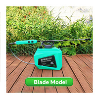 Pulvérisateur de jardin à batterie 5L et pulvérisateur électrique avec buse réglable pour pelouse, jardin et ferme