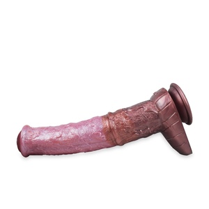 YOCY Giant Fantasy Silicone <b>Dildos</b> Animal Donkey Big Penis Sex Toy for Women Masturbator With Suction Cup Anal Butt Plug - Product Image 4