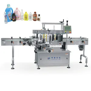 High performance factory sale automatic sealing adhesive sticker labeller transparent tape corner labeling machine