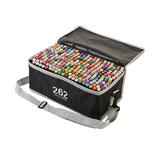 Marqueurs de couleur 30/80/168/262, stylo à alcool, marqueurs de dessin manga, double pinceau, fournitures scolaires, ensemble de dessin, fournitures scolaires - Product Image 3