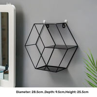 Étagère murale en métal, étagères flottantes, rangement suspendu, décoration murale, rangement pour salon, cuisine