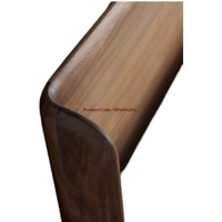 Nordamerikanisches Schwarznussholz Modernes Minimalistisches Japanisches Luxuriöses Nordisches Neuer Chinesischer Stil Massivholz Doppelbett