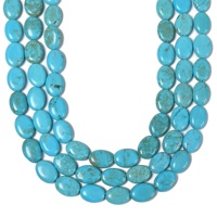 YMJ Faux bleu vert magnésite Turquoise perles de pierres précieuses en vrac ovale Rondelle Heishi disque Tube tambour Cube perle pour la fabrication de bijoux