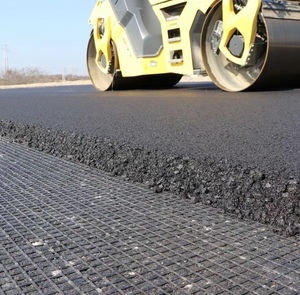 Độ bền kéo cao hai trục HDPE PP nhựa Khai Thác Mỏ hai trục geogrid giữ lại tường vỉa hè đường xây dựng lưới - Product Image 4