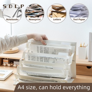 Sac <span class=keywords><strong>de</strong></span> rangement pliable multi-spécifications pour papiers <span class=keywords><strong>d</strong></span>'examen des étudiants, pochette suspendue pour documents, idéal pour l'école et le bureau - Product Image 3