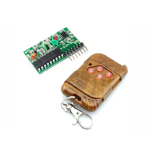 Kit de Control Remoto RF Makerfabs 315M, 4 Salidas Momentáneas, Alcance de Transmisión de 150m, Oscilador Robusto, Funcionamiento Confiable E152 - Product Image 1