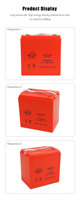 Batterie au plomb sans entretien Leoch Gel 6V 225Ah 3-EVF-225 VRLA à décharge profonde pour transpalette, gerbeur et autolaveuse