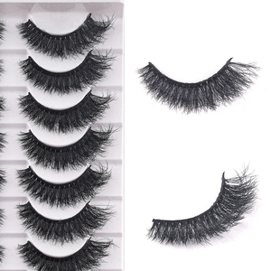 <span class=keywords><strong>Faux</strong></span> <span class=keywords><strong>cils</strong></span> en bande volume Super Bushy D Curl Russian White Tray Fluffy <span class=keywords><strong>Faux</strong></span> Mink pour portraits et tournages de courtes vidéos - Product Image 4