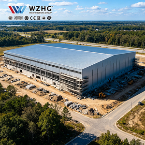 High Rise Multi Story Printing <b>Plant</b> Portal <b>Frame</b> Section Steel Steel Structure Warehouse Manufacturer Wholesale - Product Image 1