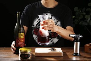 YSBARS Old Fashioned 9 Pack Eco-Friendly Home Barman Kit Comprend Torche Cherry Smoking Board 6 Pack Copeaux de Bois-Classique Moderne - Product Image 6