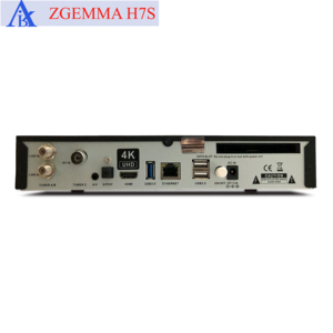 Nueva Venta caliente Singal Digital 2 * + sintonizadores triples de 1/C 4K UHD TV Box Linux OS E2 ZGEMMA H7S con funciones Ci + <span class=keywords><strong>OScam</strong></span> - Product Image 6