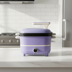 Sartén Eléctrica Multifunción Antiadherente de Gran Venta 2026: Tendencia en Sartenes para Freír para el Hogar, Hoteles y Dormitorios - Product Image 1