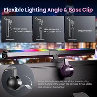 Fuente de luz asimétrica, atenuación continua, lámpara de Monitor de ordenador, juego de protección ocular, retroiluminación, luz de pantalla colgante para el hogar inteligente