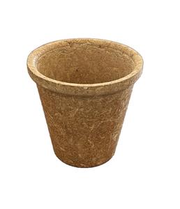 Gobelets jetables écologiques naturels 250ml 8.5oz Verres compostables biodégradables pour boissons chaudes et froides Fête de traiteur - Product Image 1