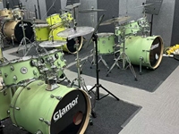 Glamor Macaron Series Jazz Wood Drum Kits Ensemble d'instruments de musique pour la musique