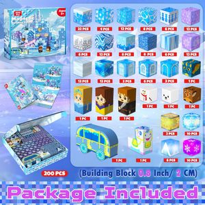 บล็อกแม่เหล็ก STEM คุณภาพสูง 300 ชิ้น ชุดบล็อกแม่เหล็กเพื่อการศึกษาทางวิศวกรรม ปลอดภัย ขอบมน สำหรับโปรแกรมโรงเรียน บล็อกแม่เหล็กพรีเมียม - Product Image 2