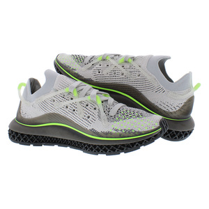 Zapatillas de Running Adidas Originals 4D Fusio para Hombre, Color Gris/Verde Volt/Negro |   100% Auténtico - Product Image 4