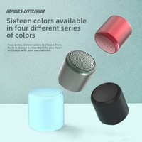 Pabrik OEM ODM Lintas Negara, Speaker Mini Bulat ABS Anti Air Baru Model Macaron untuk Speaker 5.0, Hadiah, Subwoofer Mini, Praktis untuk Luar Ruangan