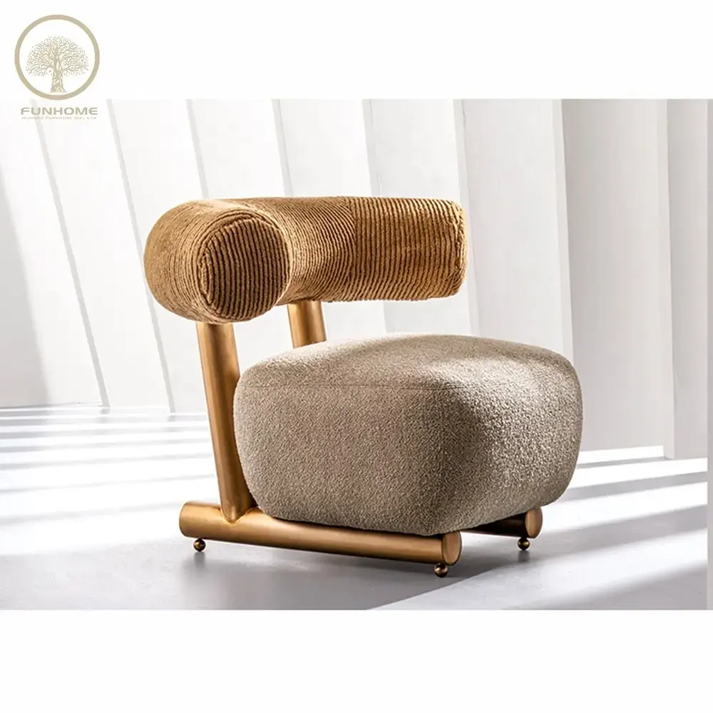 リビングルームの椅子のためのモダンなスタイルのラウンジチェアデザインルームレジャーアームチェア