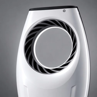 Ventilateur sans pales puissant à commande numérique pour appareils électroménagers, installation au sol, minuterie 7,5H, moteur DC sans balais, avec oscillation