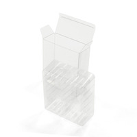 Accepter OEM ODM personnalisé transparent PVC PET PP emballage en plastique pour bande dessinée