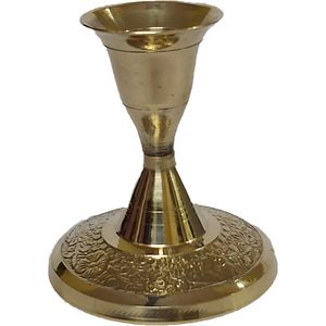Brass 3.2-Inch <b>Candle</b> Stand Living Room Metal Pillar Holder Wedding Gift Centerpiece Table <b>Candle</b> Holders Metal <b>Lanterns</b> <b>Candle</b> - Product Image 1