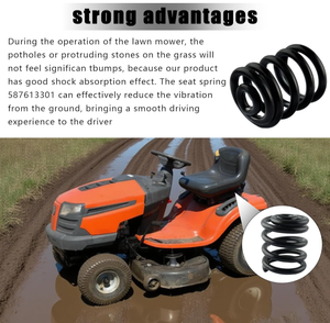 Ressort hélicoïdal en acier inoxydable de <span class=keywords><strong>grand</strong></span> <span class=keywords><strong>diamètre</strong></span>, haute résistance, résistant aux hautes températures pour écrans miniers et machines de poinçonnage - Haute résistance - Product Image 5