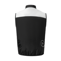 Gilet de refroidissement portable avec ventilateur intégré, en plastique, recharge USB, vent haute vitesse, personnalisation ODM pour le travail en extérieur estival