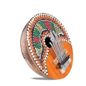 <span class=keywords><strong>Calimba</strong></span> de 7 Tonos con Cáscara de Coco de Colores, Instrumento Portátil para Niños - Product Image 5