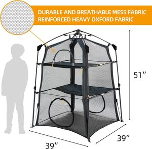 Wholesale 3 Tier <strong>Cat</strong> Cage Tower Tent Tall <strong>Cat</strong> Tower Large Portable <strong>Cat</strong> <strong>Enclosures</strong> <strong>Outdoors</strong> - Product Image 5