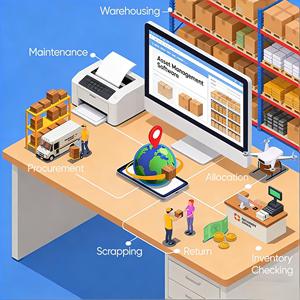 Software de Gestión de Activos Fijos para Almacenes, Control en Tiempo Real, Clasificación de Activos Personalizable, Gestión de Desguace - Product Image 1