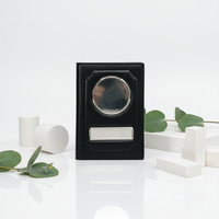 Porte-documents en cuir PU personnalisé avec bouton décoratif, couverture imperméable pour permis de conduire, carte de crédit